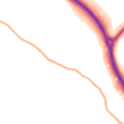 Daytime road noise heatmap for WS13 8DY