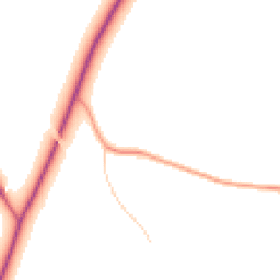 Daytime road noise heatmap for WS13 8EU