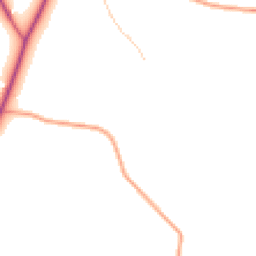 Daytime road noise heatmap for WS13 8EX