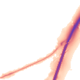 Night-time road noise heatmap for WS13 8GB