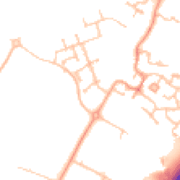 Daytime road noise heatmap for WS13 8GU