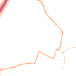 Daytime road noise heatmap for WS13 8HB