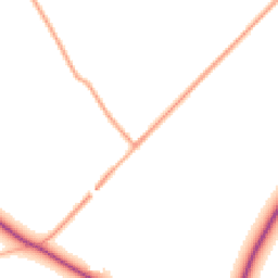 Daytime road noise heatmap for WS13 8HL