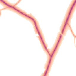 Daytime road noise heatmap for WS13 8HQ