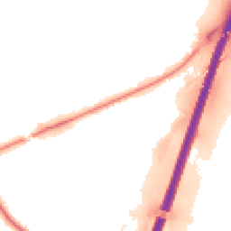 Night-time road noise heatmap for WS13 8LB