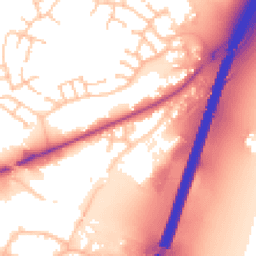 Daytime road noise heatmap for WS13 8LD