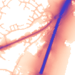 Daytime road noise heatmap for WS13 8LJ
