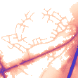 Daytime road noise heatmap for WS13 8LL