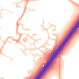 Daytime road noise heatmap for WS13 8TL