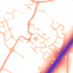 Daytime road noise heatmap for WS13 8TQ