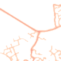 Daytime road noise heatmap for WS13 8UG