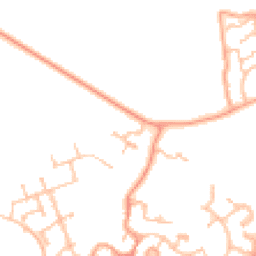 Daytime road noise heatmap for WS13 8UJ