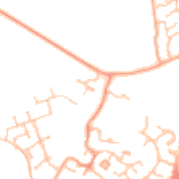 Daytime road noise heatmap for WS13 8UN