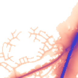 Daytime road noise heatmap for WS13 8WF