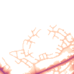 Daytime road noise heatmap for WS13 8WP
