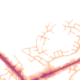 Daytime road noise heatmap for WS13 8WS