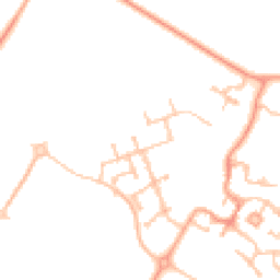Daytime road noise heatmap for WS13 8WW