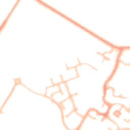 Daytime road noise heatmap for WS13 8XR