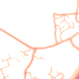 Daytime road noise heatmap for WS13 8ZB