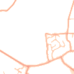 Daytime road noise heatmap for WS13 8ZU