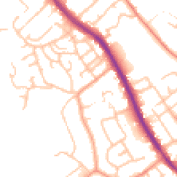 Daytime road noise heatmap for WS15 1AA