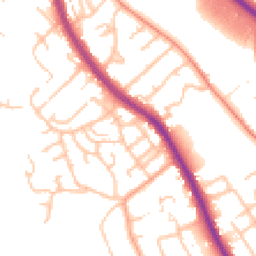 Daytime road noise heatmap for WS15 1AH