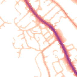Daytime road noise heatmap for WS15 1AT