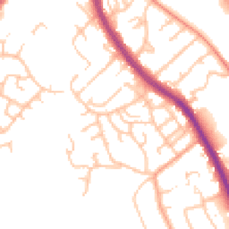 Daytime road noise heatmap for WS15 1AW