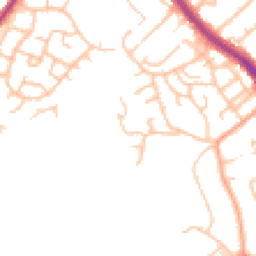 Daytime road noise heatmap for WS15 1BA