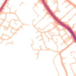 Daytime road noise heatmap for WS15 1BG