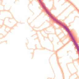 Daytime road noise heatmap for WS15 1BJ