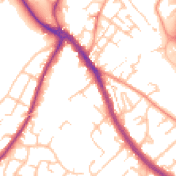 Daytime road noise heatmap for WS15 1BL