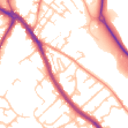 Daytime road noise heatmap for WS15 1BP