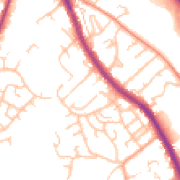 Daytime road noise heatmap for WS15 1BT