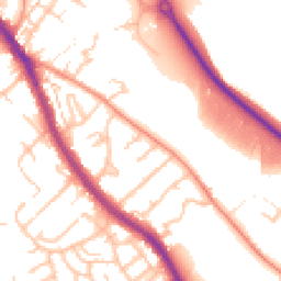 Daytime road noise heatmap for WS15 1BZ