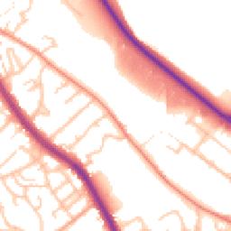 Daytime road noise heatmap for WS15 1DF