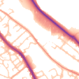 Daytime road noise heatmap for WS15 1DH