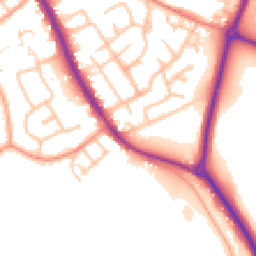 Daytime road noise heatmap for WS15 1EF