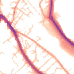 Daytime road noise heatmap for WS15 1EG