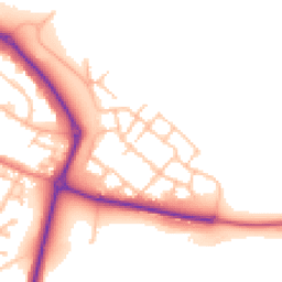 Daytime road noise heatmap for WS15 1FE