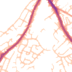 Daytime road noise heatmap for WS15 1NP