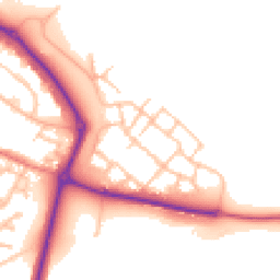 Daytime road noise heatmap for WS15 1PQ