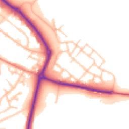 Daytime road noise heatmap for WS15 1RA