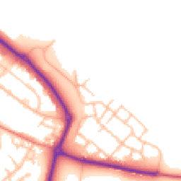 Daytime road noise heatmap for WS15 1SF