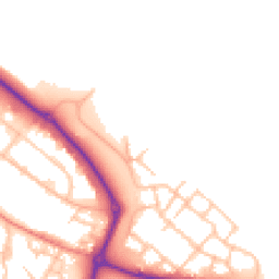 Daytime road noise heatmap for WS15 1SU