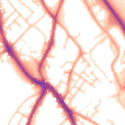 Daytime road noise heatmap for WS15 2BY