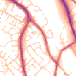 Daytime road noise heatmap for WS15 2FW
