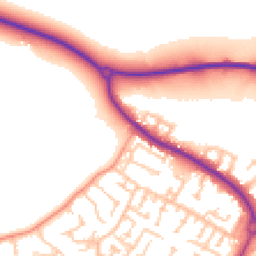 Daytime road noise heatmap for WS15 2QX