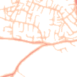 Daytime road noise heatmap for WS15 2SP