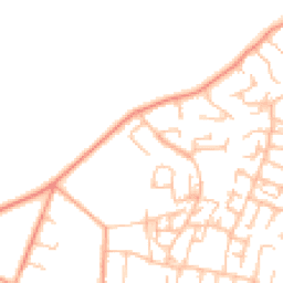 Daytime road noise heatmap for WS15 2XR